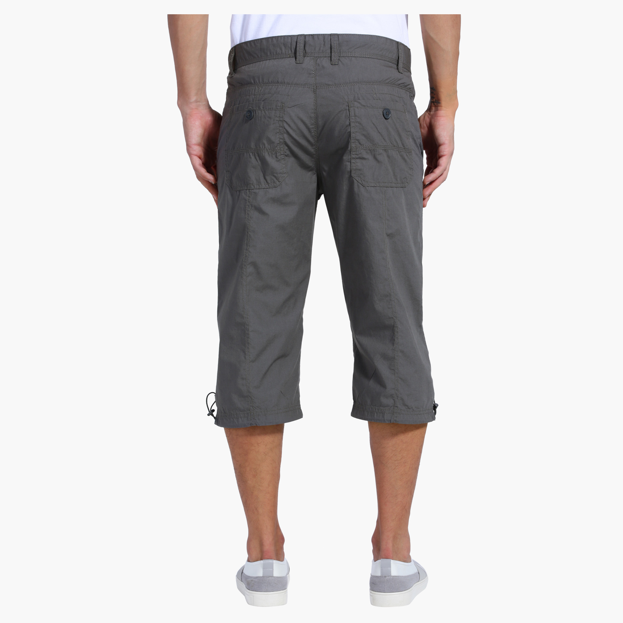 Men Cargo 3/4 pants, Men's Fashion, Bottoms, Shorts on Carousell